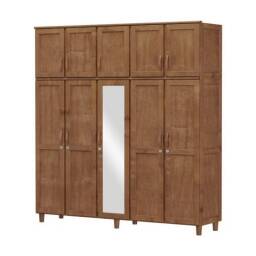 Placard 10 puertas Firenze Imbuia (madera)