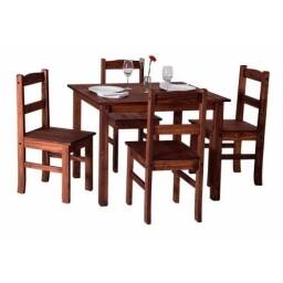 Comedor 4 sillas madera E 1533